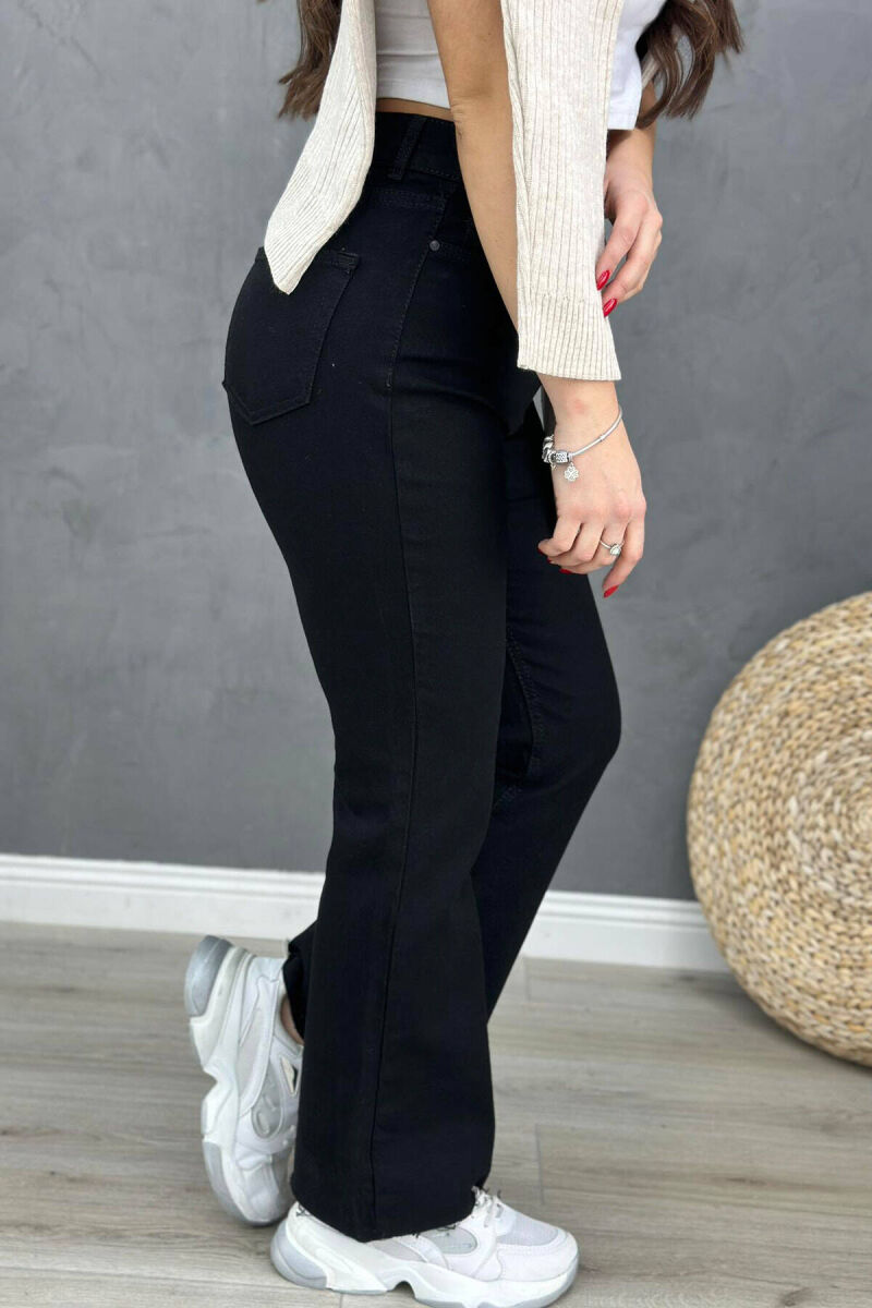 SIMPLE JEANS WOMAN BLACK/ E ZEZE - 4