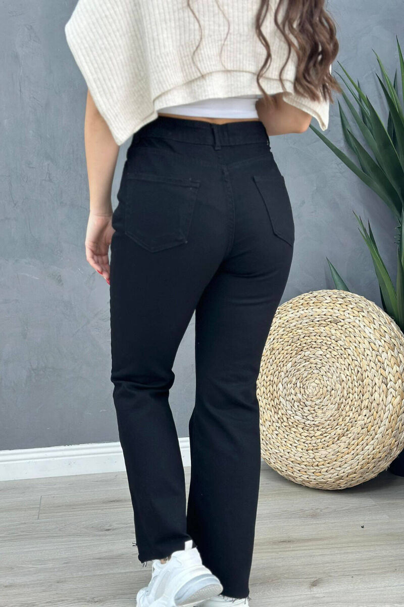 SIMPLE JEANS WOMAN BLACK/ E ZEZE - 5