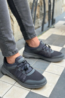 SIMPLE LACING MAN SHOES DARK GREY/GEE 