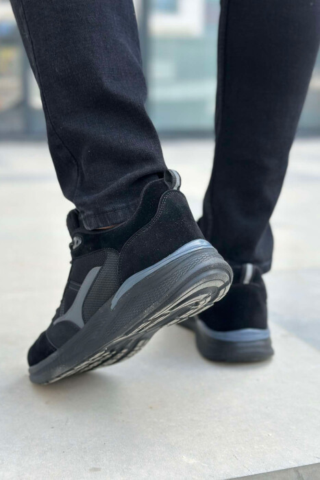 SIMPLE LACING MEN SNEAKERS BLACK/ E ZEZE - 2