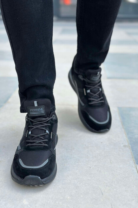 SIMPLE LACING MEN SNEAKERS BLACK/ E ZEZE - 3