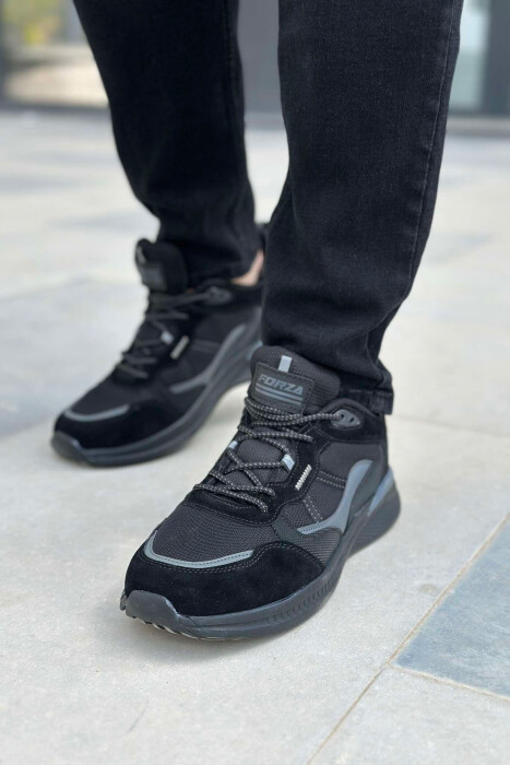 SIMPLE LACING MEN SNEAKERS BLACK/ E ZEZE - 4