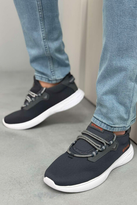 SIMPLE LACING MEN SNEAKERS DARK GREY/GEE 