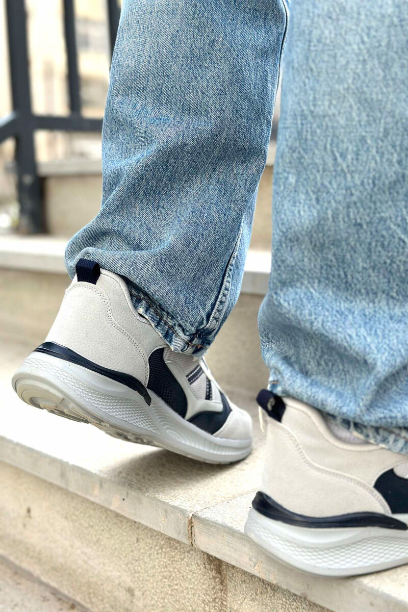 SIMPLE LACING MEN SNEAKERS LIGHT GREY/GZ - 2