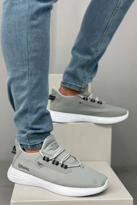 SIMPLE LACING MEN SNEAKERS LIGHT GREY/GZ 