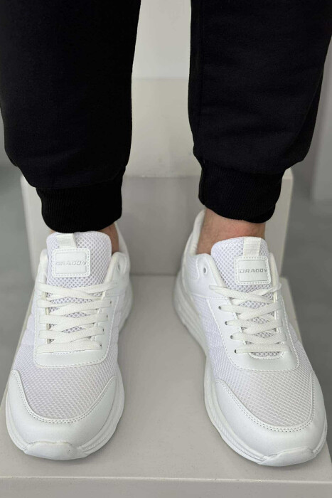 SIMPLE LACING SIMPLE MEN SNEAKERS WHITE-E BARDHE - 3