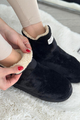 SIMPLE LONG WOMAN HOME SLIPPERS BLACK/ E ZEZE 