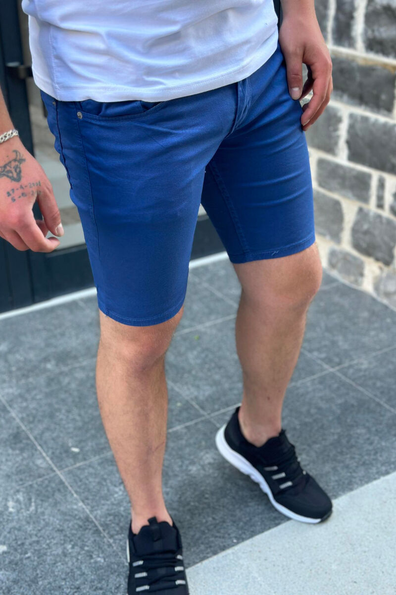 SIMPLE MAN SHORT JEANS BLUE/BLU - 2