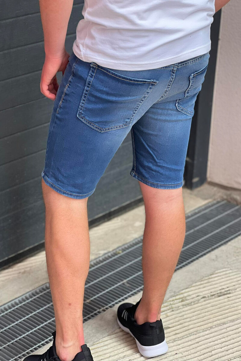 SIMPLE MAN SHORT JEANS BLUE/BLU - 2