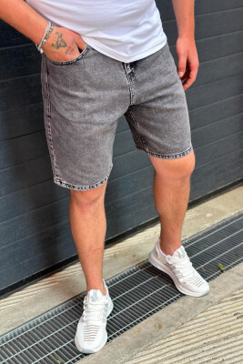 SIMPLE MAN SHORT JEANS DARK GREY/GEE 