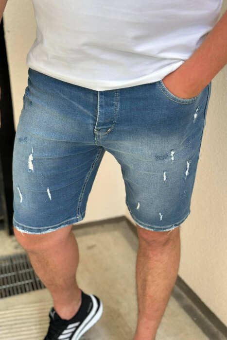 SIMPLE MAN SHORT NJEANS BLUE/BLU - 1