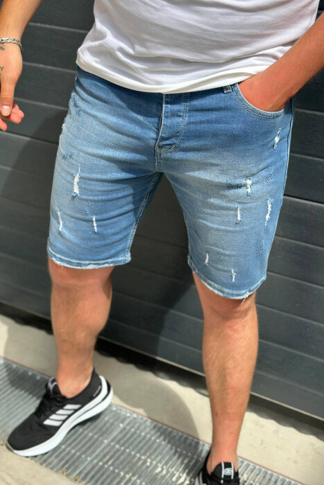 SIMPLE MAN SHORT NJEANS BLUE/BLU - 2