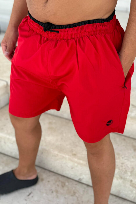 SIMPLE MAN SWIMWEAR RED/E KUQE - 3