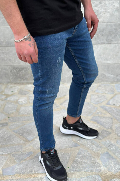 SIMPLE MEN JEANS BLUE/BLU - 3