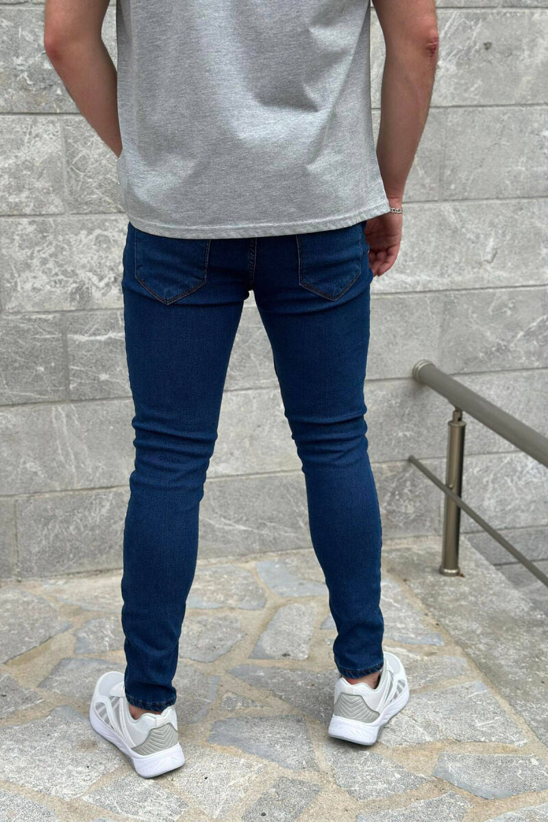 SIMPLE MEN JEANS BLUE/BLU - 2