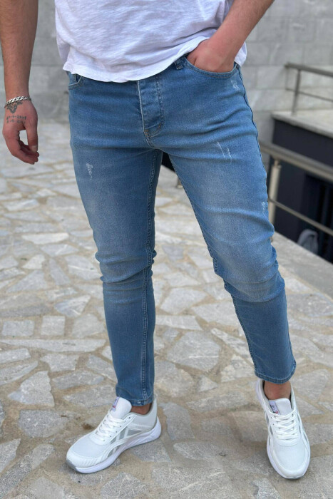 SIMPLE MEN JEANS LIGHTBLUE/BZ - 2