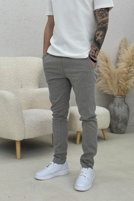 SIMPLE MEN PANTS BEIGE/BEZHE 