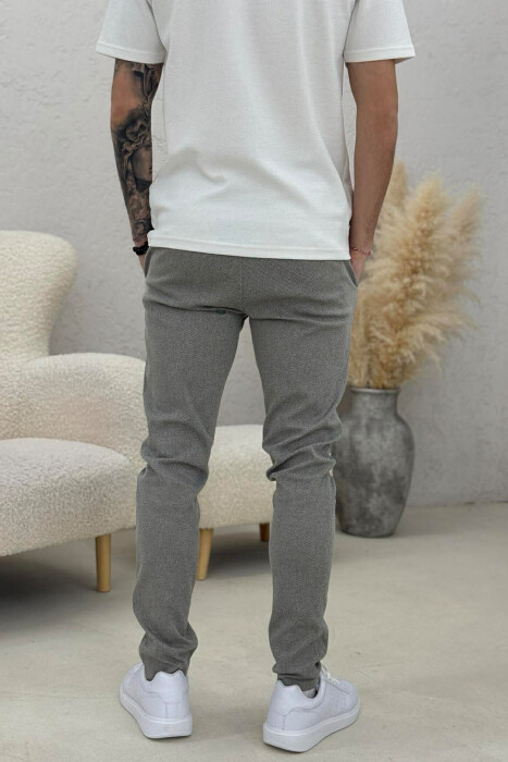 SIMPLE MEN PANTS BEIGE/BEZHE - 2