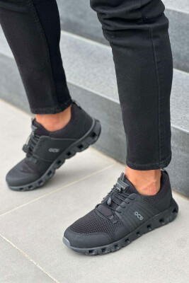 SIMPLE MEN SNEAKERS BLACK/ E ZEZE 