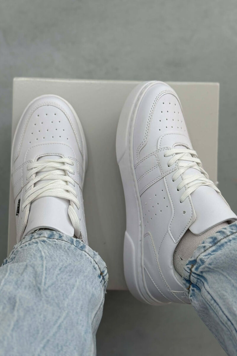 SIMPLE MEN SNEAKERS WHITE-E BARDHE - 2