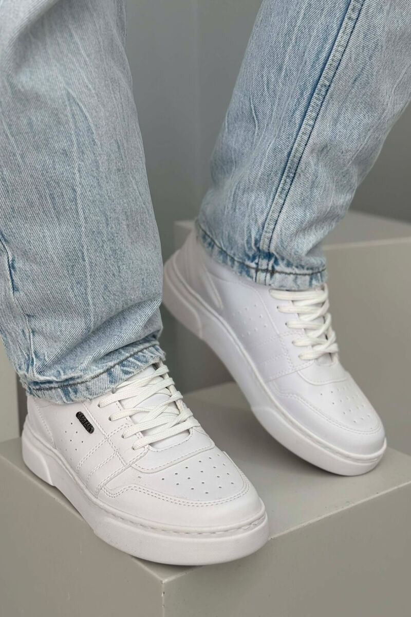 SIMPLE MEN SNEAKERS WHITE-E BARDHE - 5