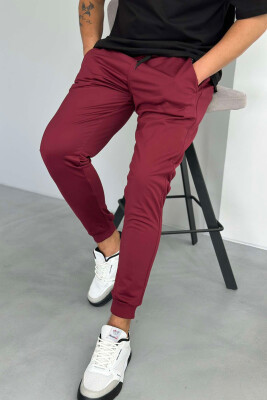 SIMPLE ONE COLOR MAN SWEATPANTS BUYRDGUNDY/VISHNJE 