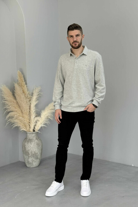 XHINSE TË THJESHTA NJË NGJYRËSHE PËR MESHKUJ NË NGJYRË TË ZEZË - KLAUDIO FASHION