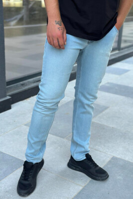 SIMPLE ONE COLOR MEN JEANS LIGHTBLUE/BZ 