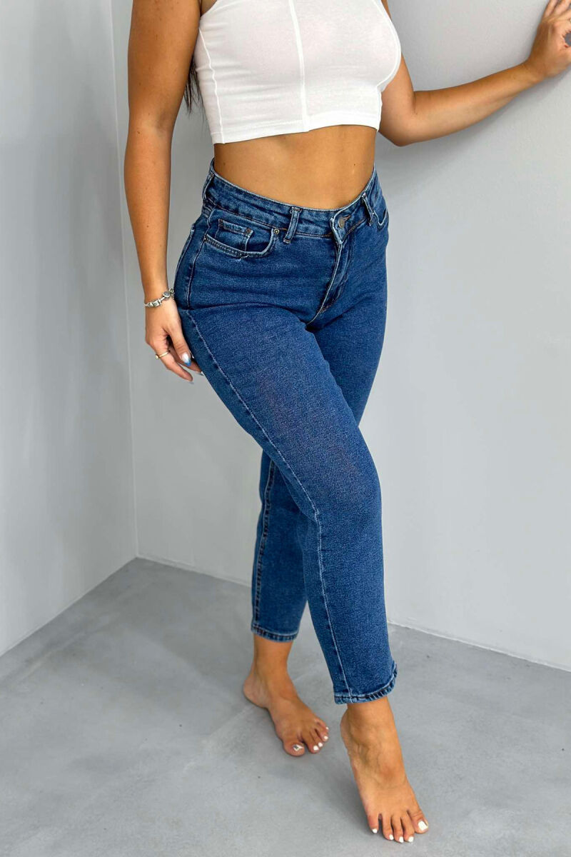 SIMPLE ONE COLOR WOMAN JEANS BLUE/BLU - 3