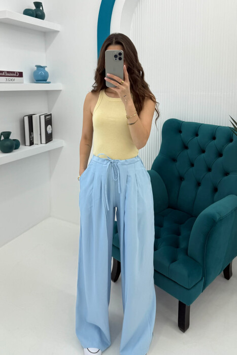 SIMPLE ONE COLOR WOMEN TANK TOP YELLOW/E VERDHE 