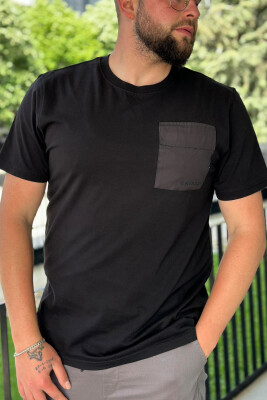 SIMPLE ONE POCKET SHIRT MAN BLACK/ E ZEZE 