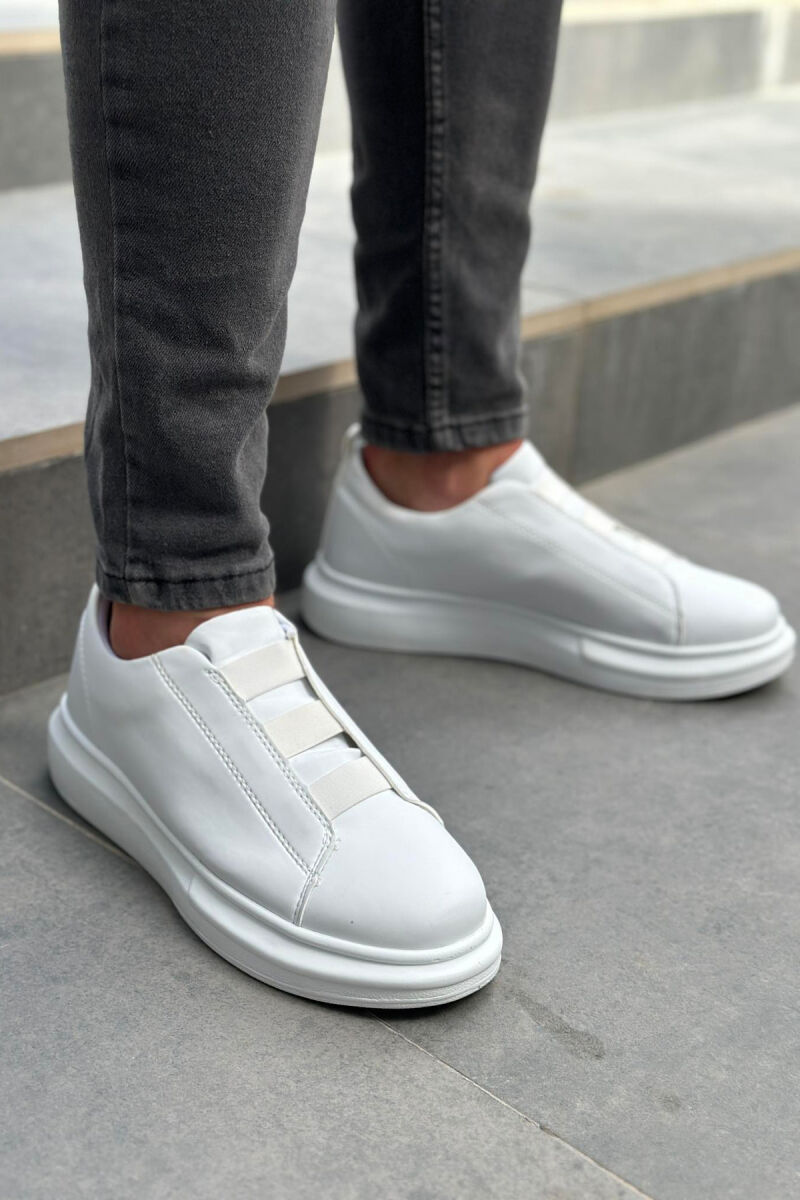 SIMPLE PALTFORME MAN SHOES WHITE-E BARDHE - 2