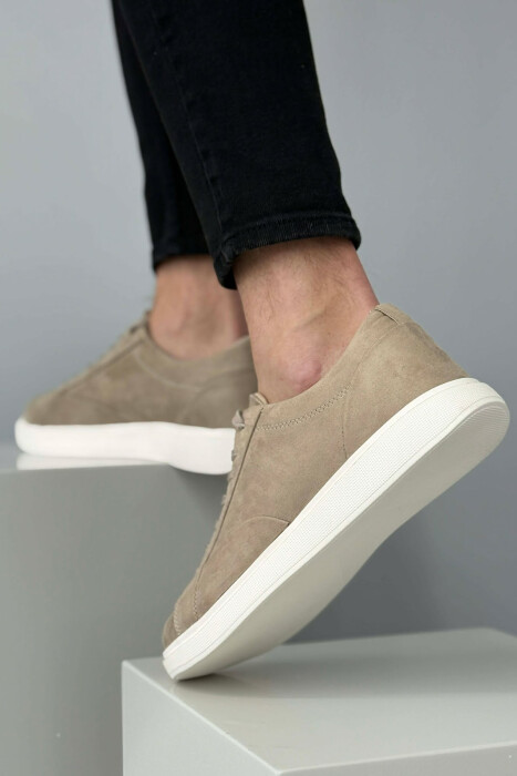 SIMPLE PLATFORM MEN SNEAKERS BEIGE/BEZHE - 6