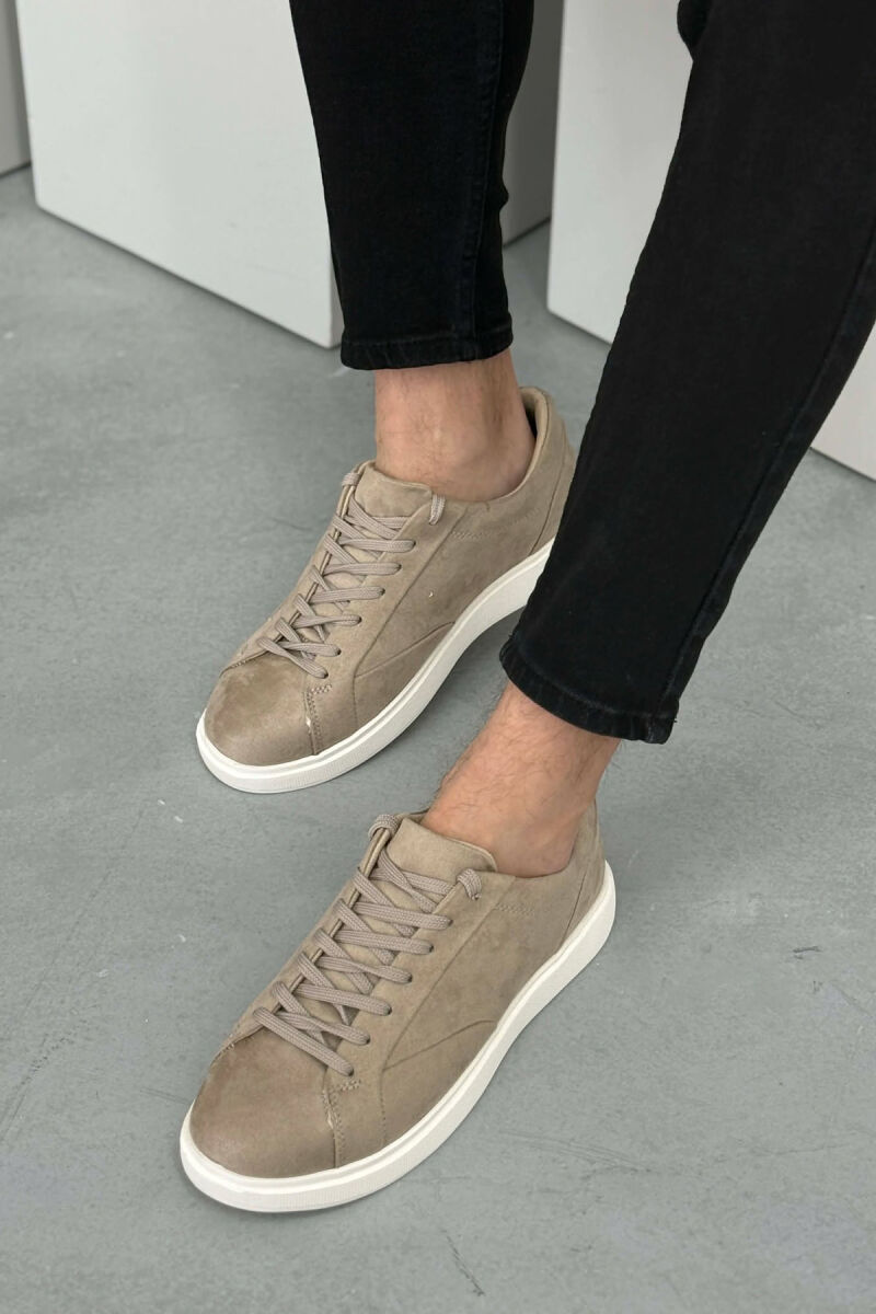 SIMPLE PLATFORM MEN SNEAKERS BEIGE/BEZHE - 7