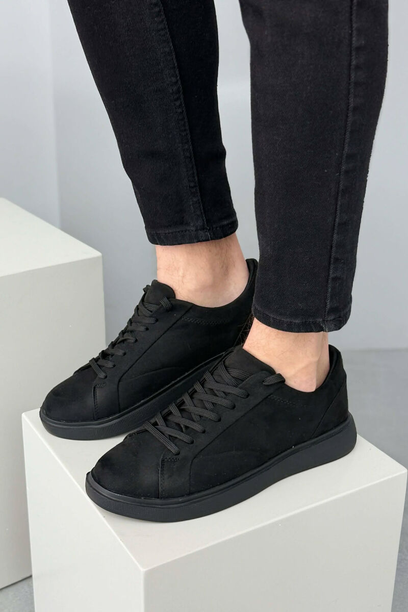 SIMPLE PLATFORM MEN SNEAKERS BLACK/ E ZEZE - 1