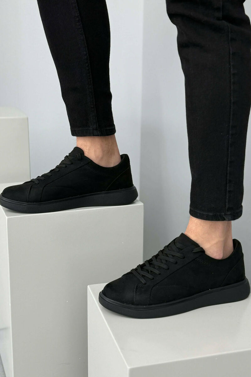 SIMPLE PLATFORM MEN SNEAKERS BLACK/ E ZEZE - 3