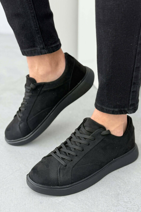 SIMPLE PLATFORM MEN SNEAKERS BLACK/ E ZEZE - 4