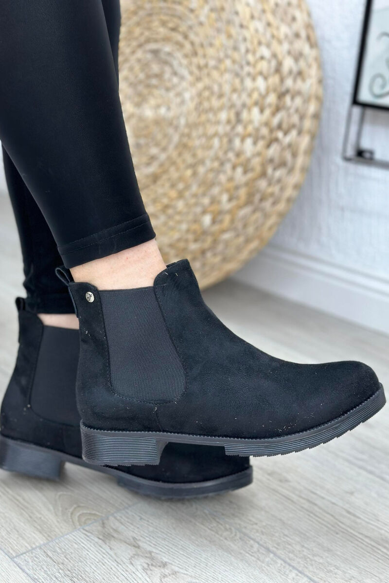 SIMPLE PLATFORM WOMAN ANKLE BOOTS BLACK/ E ZEZE - 3