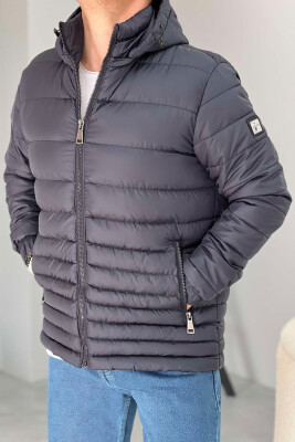 SIMPLE MEN PUFFER JACKET BLUE/BLU 