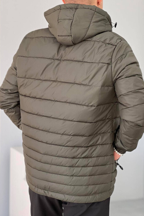 SIMPLE MEN PUFFER JACKET GREEN/JESHILE - 3