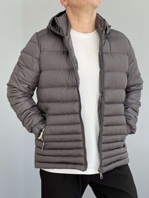 SIMPLE MEN PUFFER JACKET GREY/GRI 