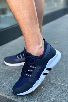 SIMPLE RUNNING TRAINERS MEN SNEAKERS BLUE-WHITE/BLU-BARDHE 