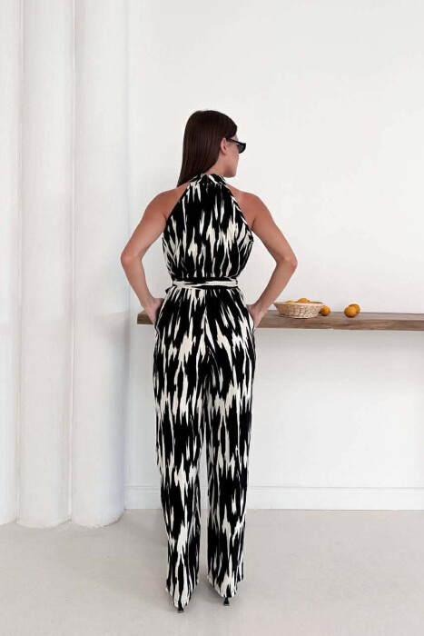 SIMPLE SLEEVELESS WOMEN JUMPSUIT BLACK/ E ZEZE - 3