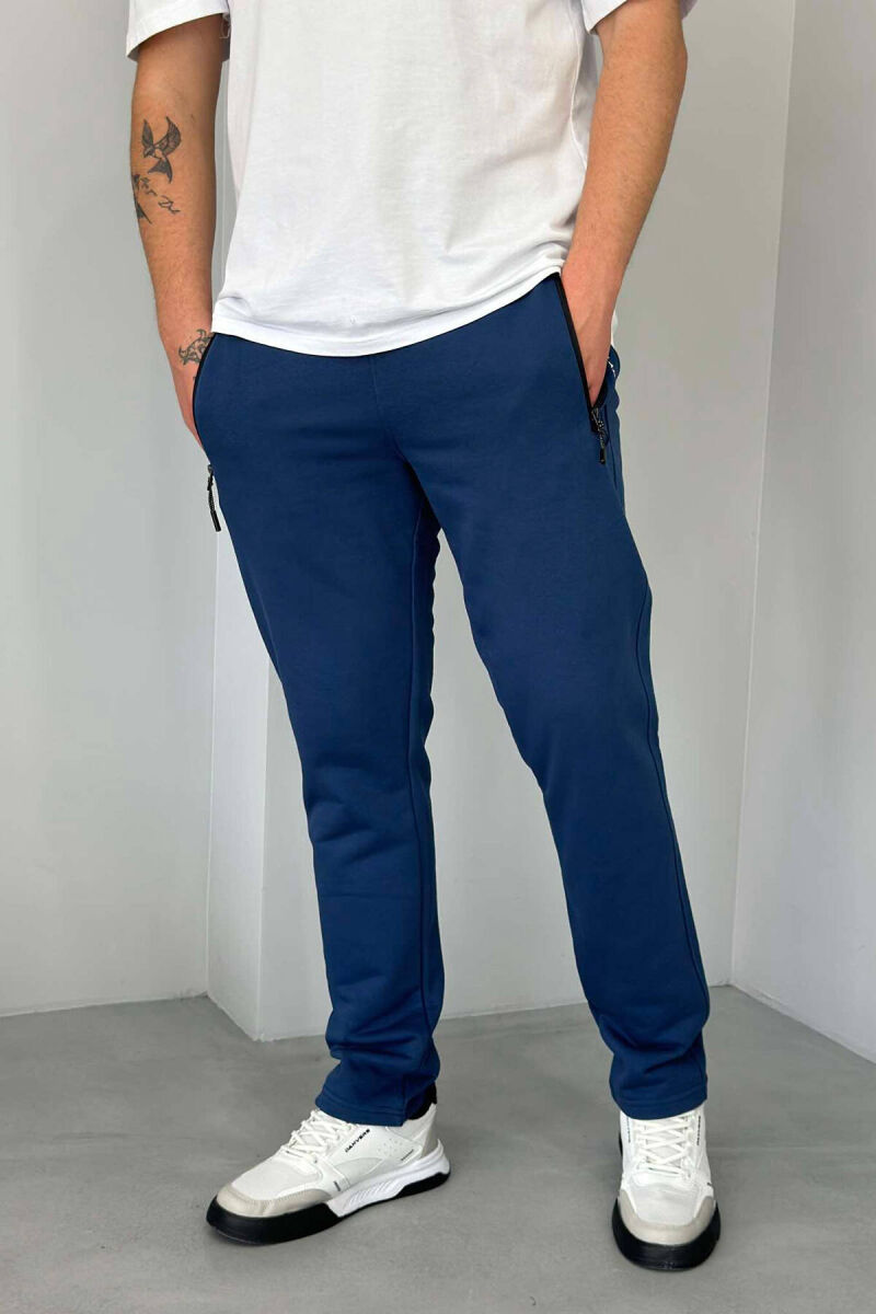 SIMPLE SPORTS MEN SWEATPANTS IN BLUE COLOR - 1