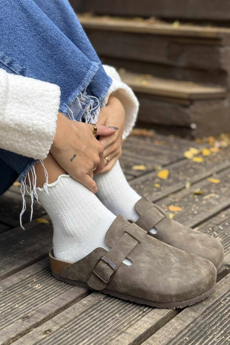 SIMPLE SUEDE WOMEN UGG BROWN/KAFE - 1