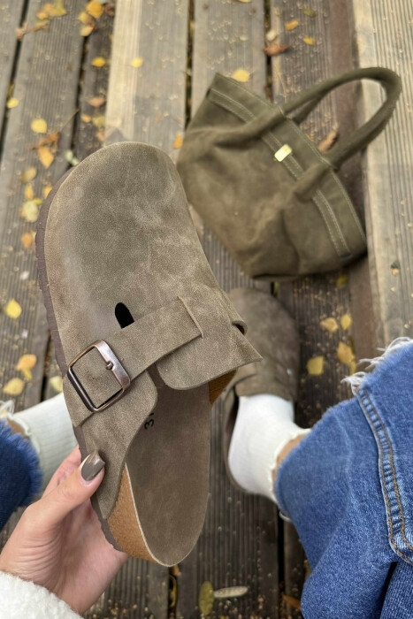 SIMPLE SUEDE WOMEN UGG BROWN/KAFE - 4