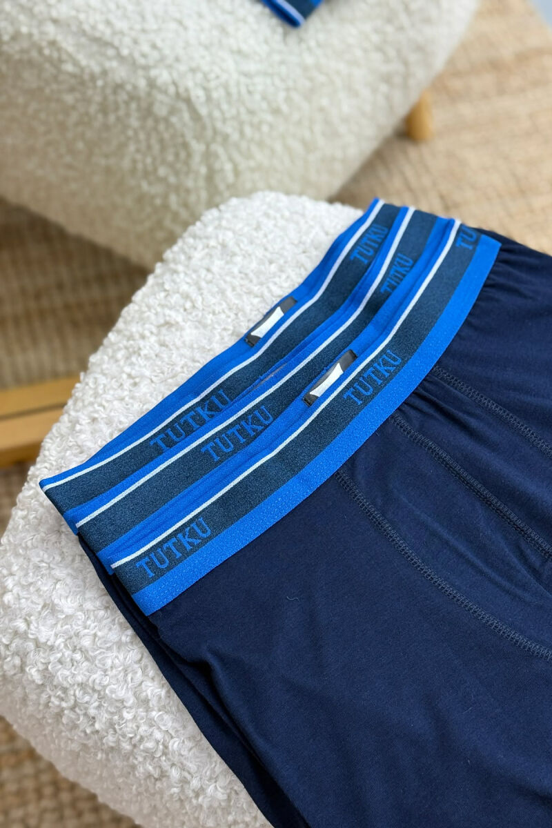 SIMPLE THREE PIECES MEN BOXES BLUE/BLU - 5