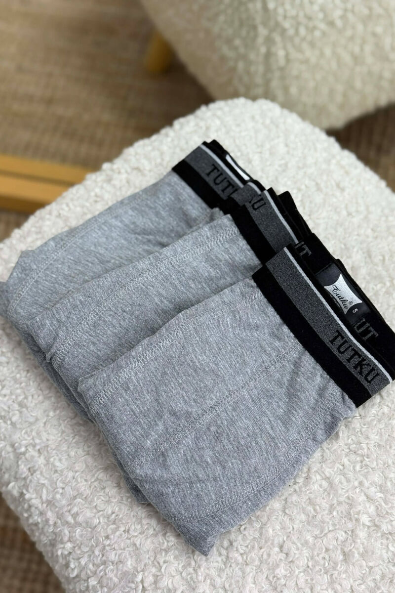 SIMPLE THREE PIECES MEN BOXES GREY/GRI - 2