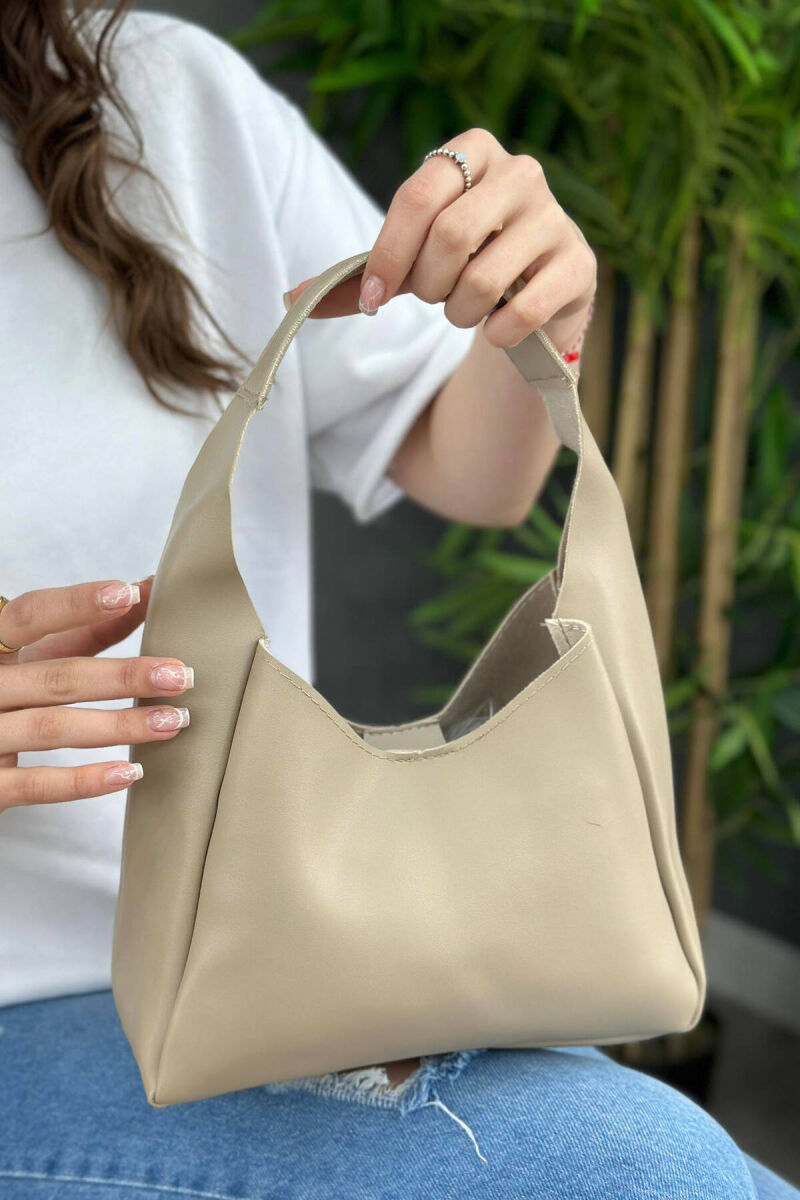 SIMPLE WOMAN BAG BEIGE/BEZHE - 1