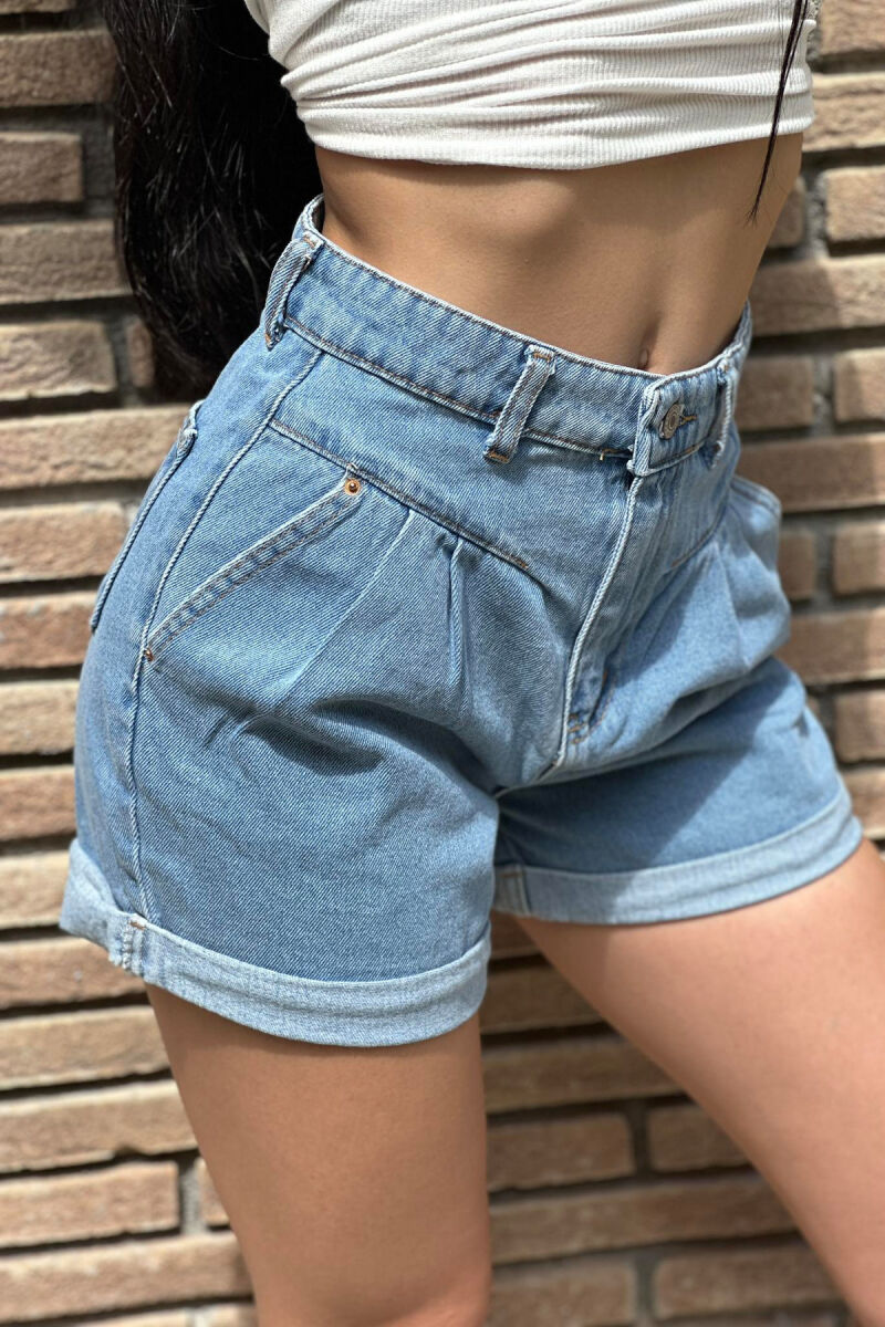 SIMPLE WOMAN JEANS LIGHTBLUE/BZ - 2
